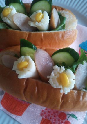 お花のチーズ-レシピのメイン写真