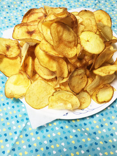 簡単!新じゃがポテトチップス ♬-レシピのメイン写真