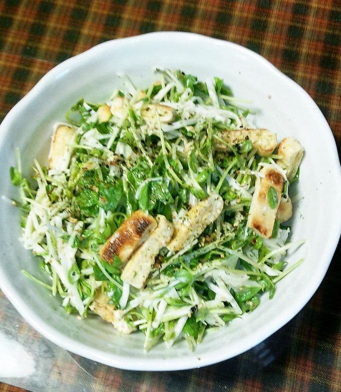 豆苗と大根のわさびマヨサラダ-レシピのメイン写真