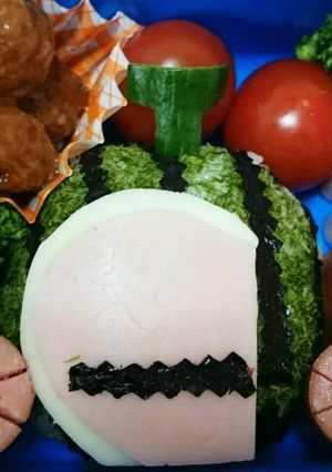 お弁当 フルーツバス停 すいかちゃん-レシピのメイン写真