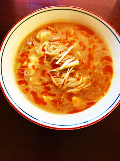 餃子の王将ラーメンパックでサンラータン-レシピのメイン写真