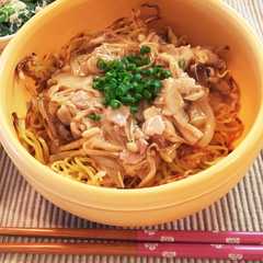 รูปของ キノコたっぷり♪ あんかけ焼きそば