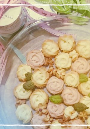 薔薇のきらきらパーティークッキー-レシピのメイン写真
