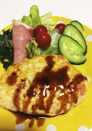 すごく簡単豆腐ハンバーグ-レシピのメイン写真
