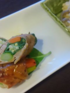 ☆夏野菜の豚肉巻き☆-レシピのメイン写真