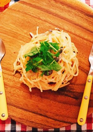 簡単＊タラコクリームパスタ-レシピのメイン写真