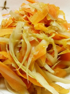 ごぼうとにんじんの塩きんぴら☆-レシピのメイン写真