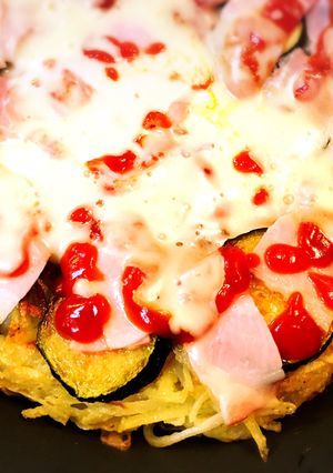 ジャガイモ生地のピザ-レシピのメイン写真