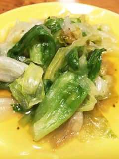 簡単!レタス炒め-レシピのメイン写真