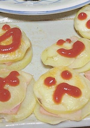 喜怒哀楽!ベーコンチーズポテトサンド-レシピのメイン写真
