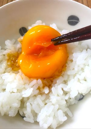 冷凍卵の醤油漬け-レシピのメイン写真
