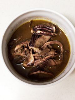 見た目悪いけど酒に合う!イカの炒め煮-レシピのメイン写真