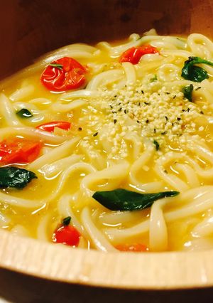イタリアン味噌うどん☆vegan-レシピのメイン写真