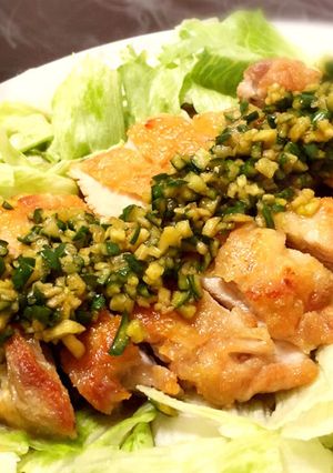 たっぷり胡瓜の油淋鶏-レシピのメイン写真
