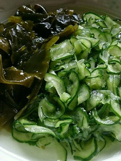 きゅうりとわかめの酢の物-レシピのメイン写真