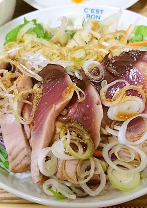 ☆男飯☆012 鰹のたたき-レシピのメイン写真