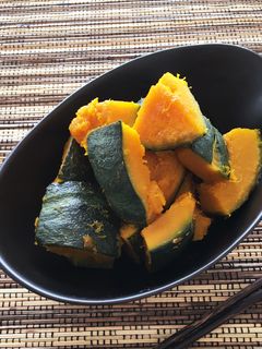簡単♡お砂糖だけ♪ホクホクかぼちゃの煮物-レシピのメイン写真