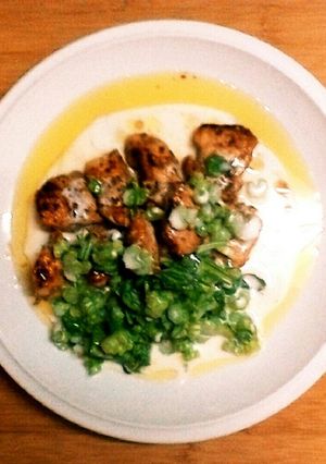 ハーブな胸肉、ヨーグルトドレッシングがけ-レシピのメイン写真