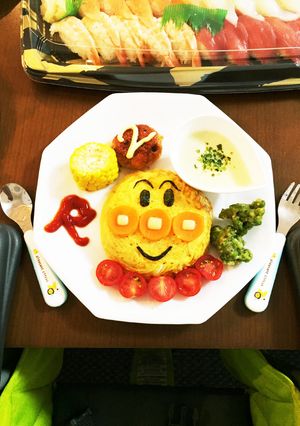 アンパンマン 誕生日ご飯 ２歳児-レシピのメイン写真