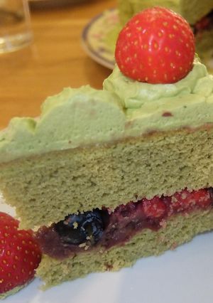 抹茶ショートケーキ-レシピのメイン写真