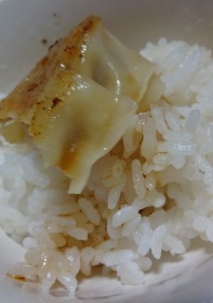 ランチに簡単♪餃子丼-レシピのメイン写真