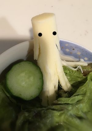 草原に降り立ったチーズ宇宙人-レシピのメイン写真