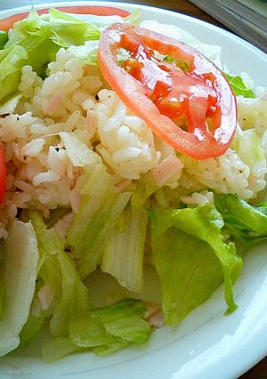 初夏のレタスご飯-レシピのメイン写真