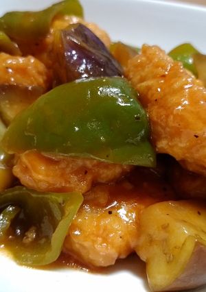 ナゲットで超早！まろやか甘酢炒め-レシピのメイン写真