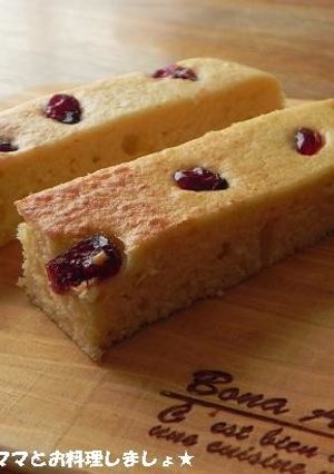ホケミで簡単★マカ入りスティックケーキ-レシピのメイン写真