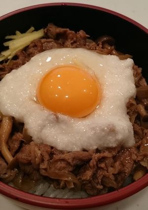 さっぱり山芋とろろ牛丼-レシピのメイン写真