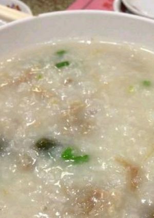 朝粥 具入り(肉粥)-レシピのメイン写真
