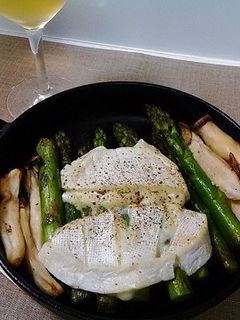 アスパラとエリンギのチーズ焼き♪-レシピのメイン写真
