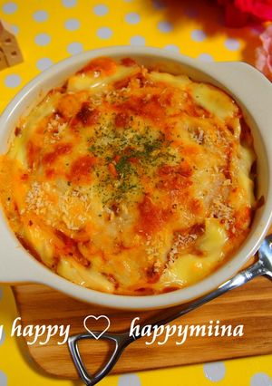 餃子入りパスタグラタン✿-レシピのメイン写真