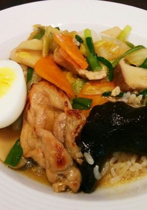 酢カラシでサッパリ中華丼-レシピのメイン写真