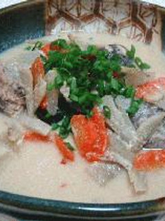 魚のアラで酒粕煮-レシピのメイン写真