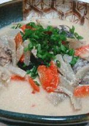 魚のアラで酒粕煮-レシピのメイン写真