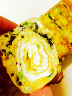 豆腐とほうれん草の卵焼きをアジアン風に-レシピのメイン写真
