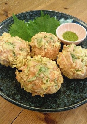 簡単♪カリフワ魚河岸あげの香り衣天ぷら-レシピのメイン写真
