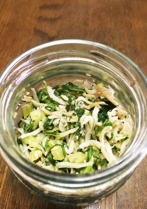 セロリの葉としらすのふりかけ-レシピのメイン写真