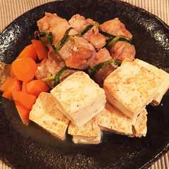 รูปของ 豚バラ肉で♪ ダブル肉豆腐