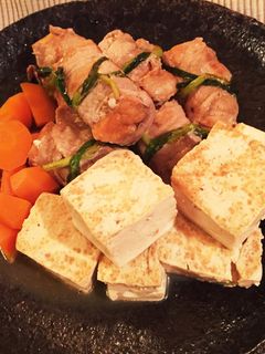 豚バラ肉で♪ ダブル肉豆腐-レシピのメイン写真