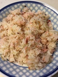 さっぱり梅としらすの簡単チャーハン-レシピのメイン写真