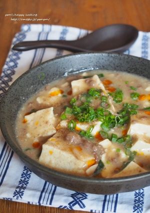 美容◎マカ入り豆乳麻婆豆腐-レシピのメイン写真