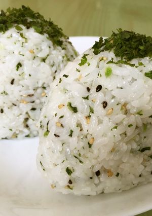 ☆青菜 梅 チーズ おにぎり-レシピのメイン写真