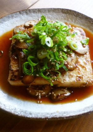 豆腐ステーキ☆ガリバタ醤油♪-レシピのメイン写真