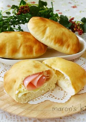 30分で完成⁉不思議パンのピタパン-レシピのメイン写真