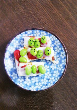 トマト竹輪チーズの枝豆♪-レシピのメイン写真
