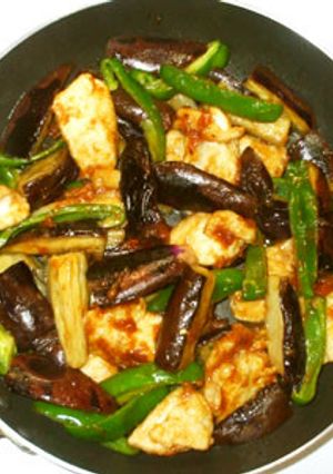 鶏むね肉の手作り麻婆豆腐のタレ＋梅干し-レシピのメイン写真
