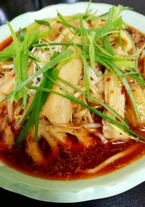 ホルモン中華カリー麺-レシピのメイン写真
