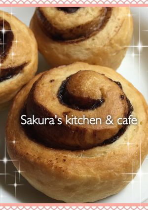 可愛い☆うずまきチョコロールパン♡-レシピのメイン写真